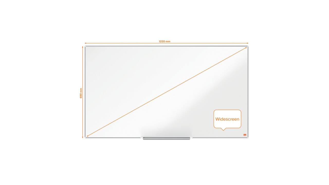 Whiteboard Nobo Impression Pro widescreen 69x122cm