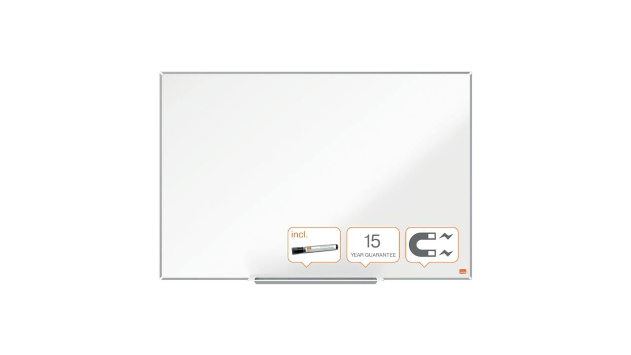 Whiteboard Nobo Impression Pro 60x90cm staal