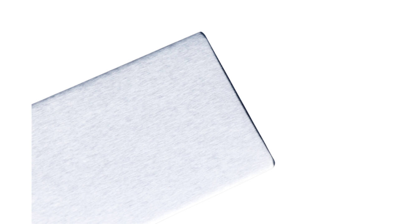 Wandlijst MAUL Solid RVS zelfklevend 50cm alu-kleur