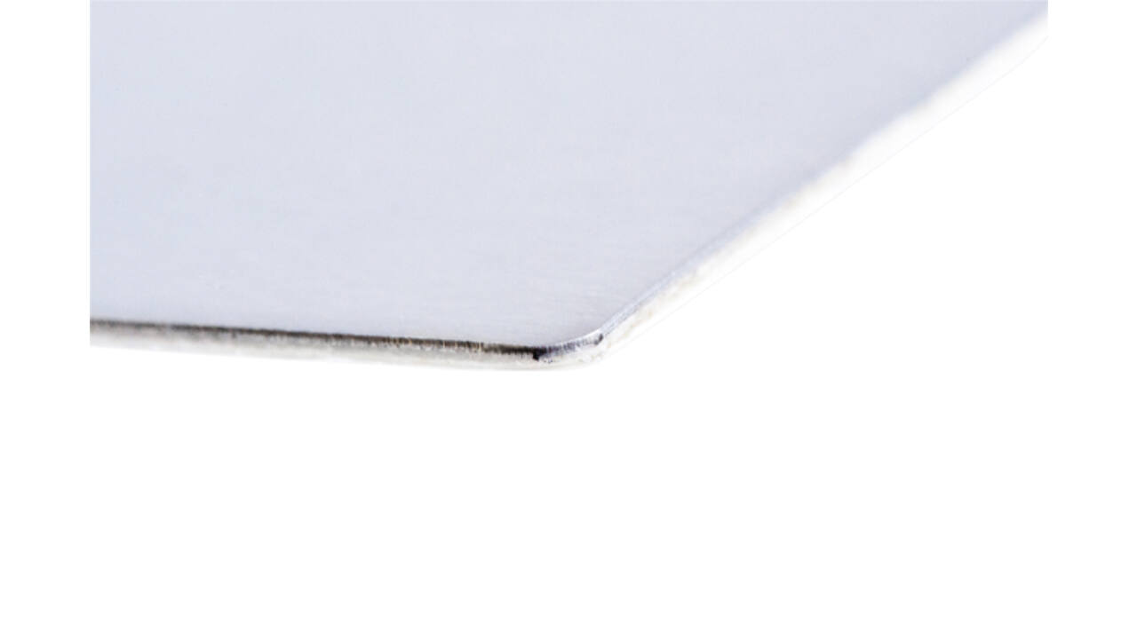Wandlijst MAUL Solid RVS zelfklevend 50cm alu-kleur