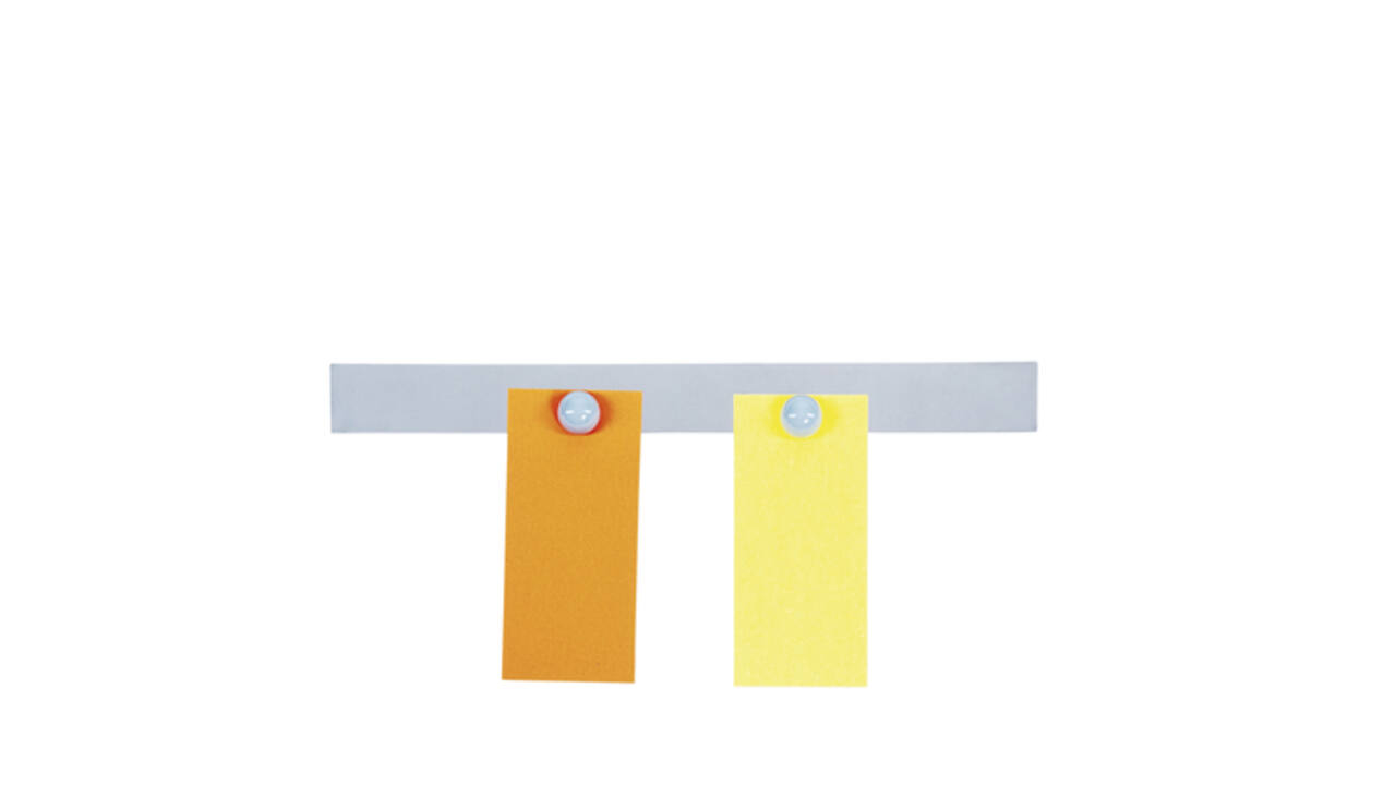 Wandlijst MAUL Solid RVS zelfklevend 50cm alu-kleur