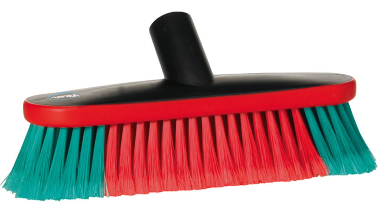 Wasborstel Vikan met waterdoorvoer 27cm