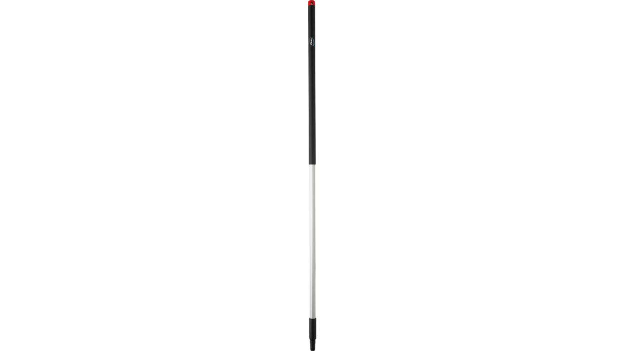 Steel Vikan ergonomic 150cm 31mm zwart aluminium