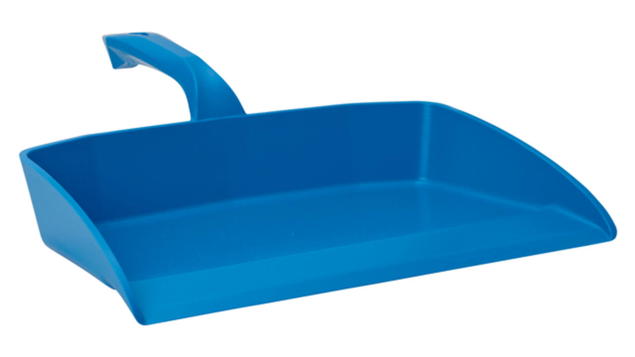 Stofblik Vikan 330x295mm blauw kunststof