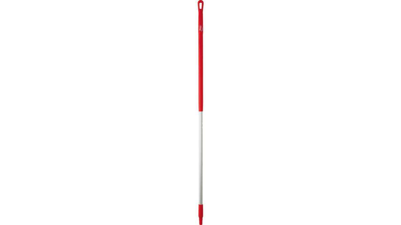 Steel Vikan ergonomic 150cm 31mm rood aluminium
