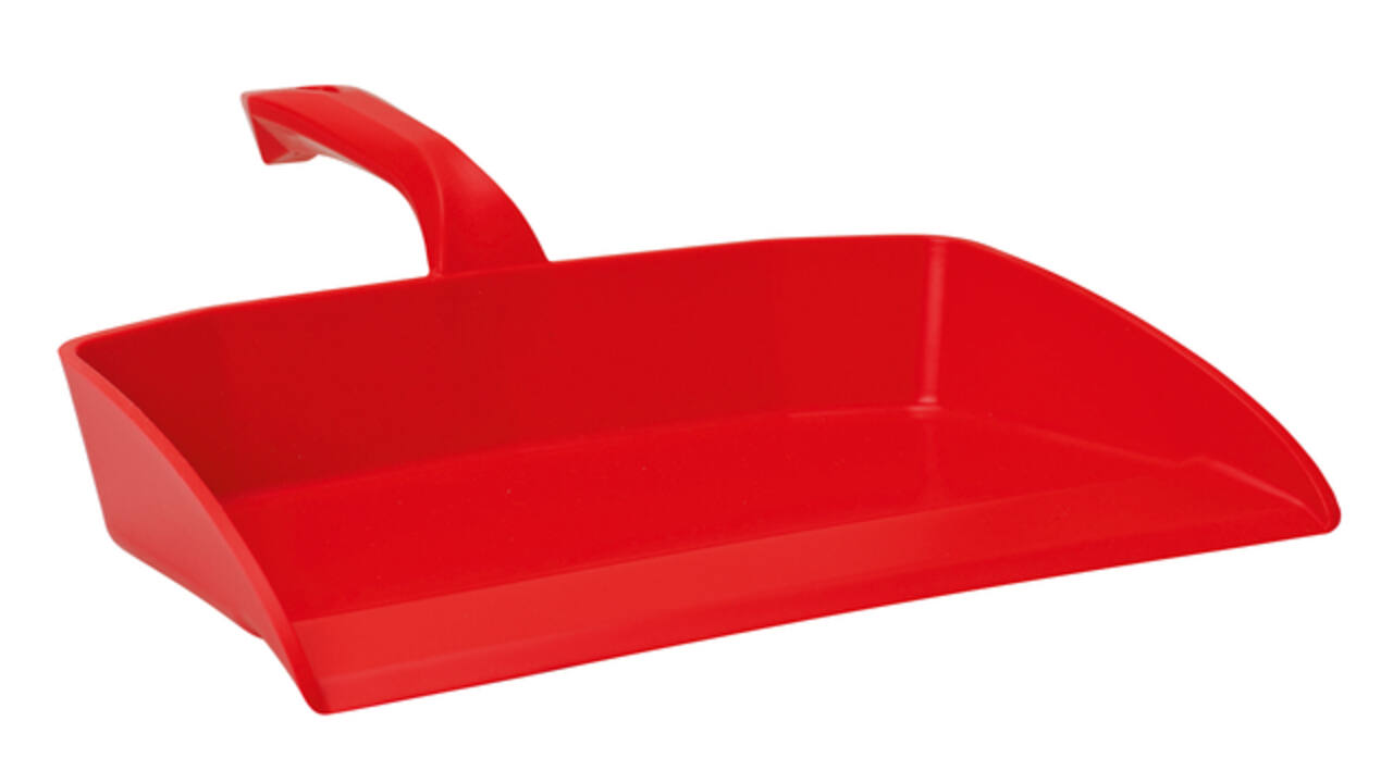 Stofblik Vikan 330x295mm rood kunststof