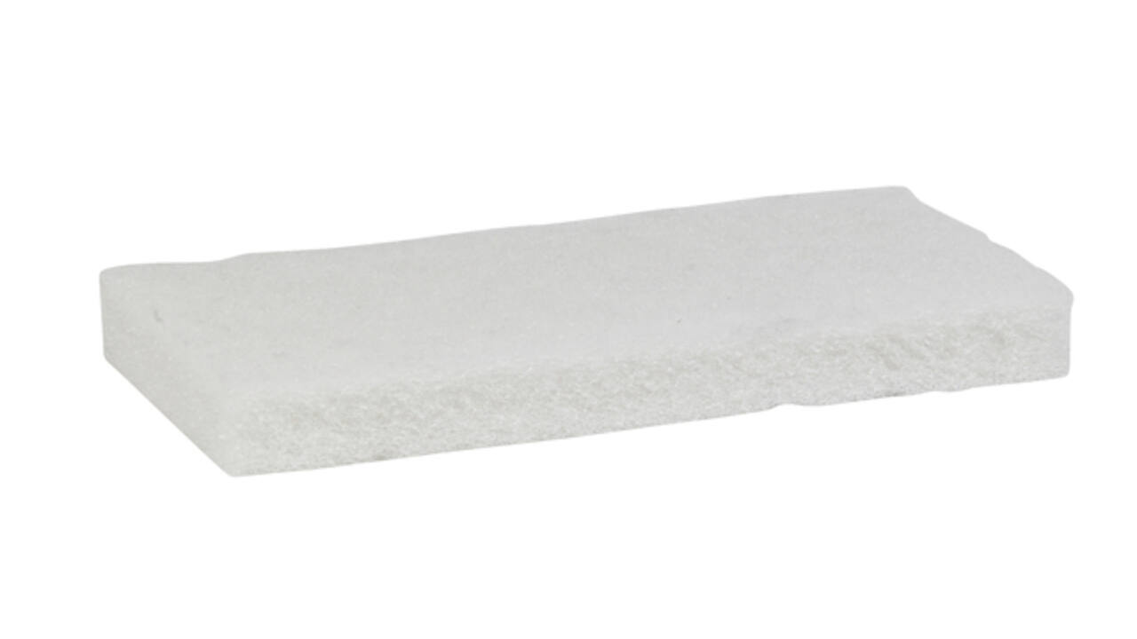 Schuurspons Vikan zacht 125x245x23mm wit nylon