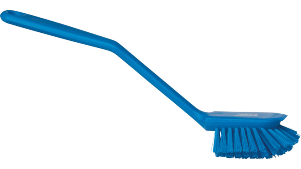 Afwasborstel Vikan klein 280mm blauw