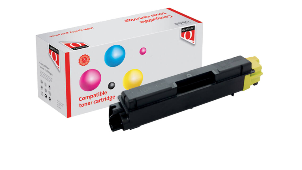 Toner Quantore alternatief tbv Kyocera TK-5160Y geel