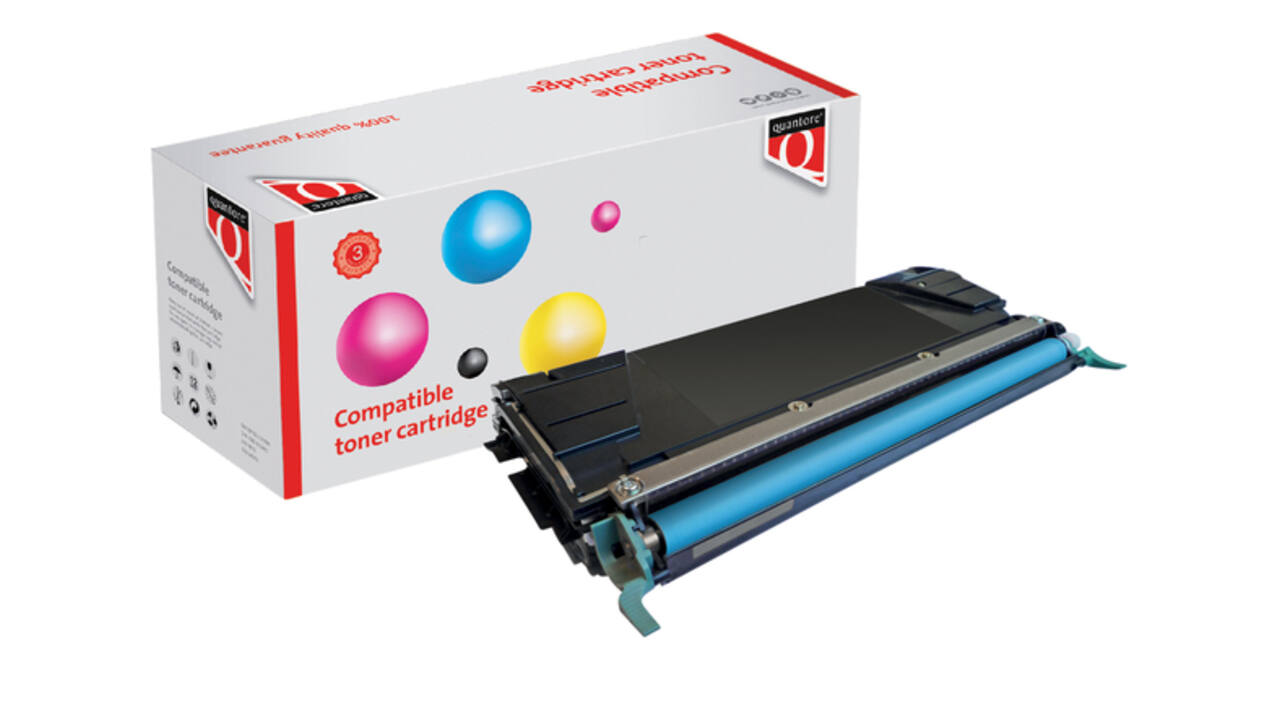 Tonercartridge Quantore alternatief tbv Lexmark C748H1CG blauw