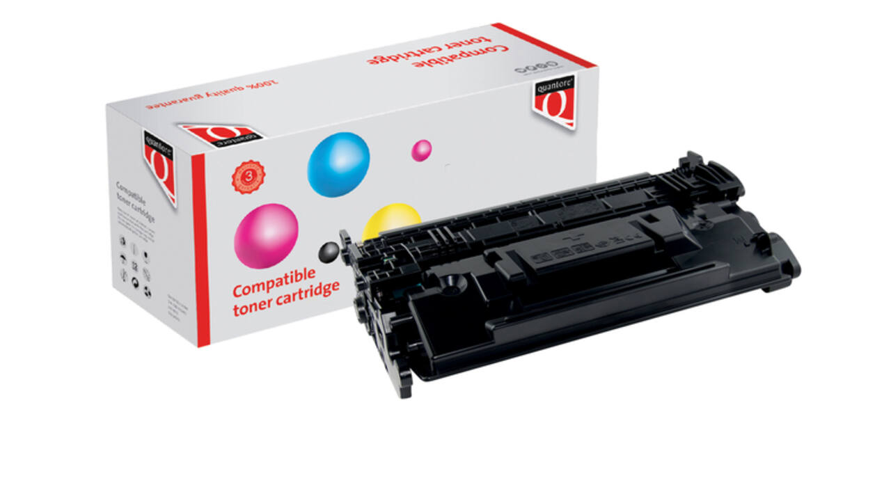 Tonercartridge Quantore alternatief tbv Canon 041H zwart