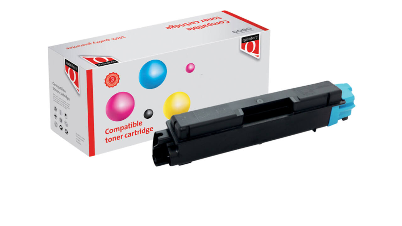 Toner Quantore alternatief tbv Kyocera TK-5160C blauw