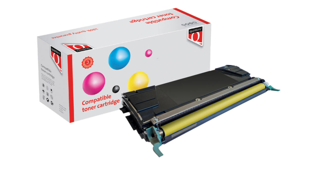 Tonercartridge Quantore alternatief tbv Lexmark C748H1YG geel