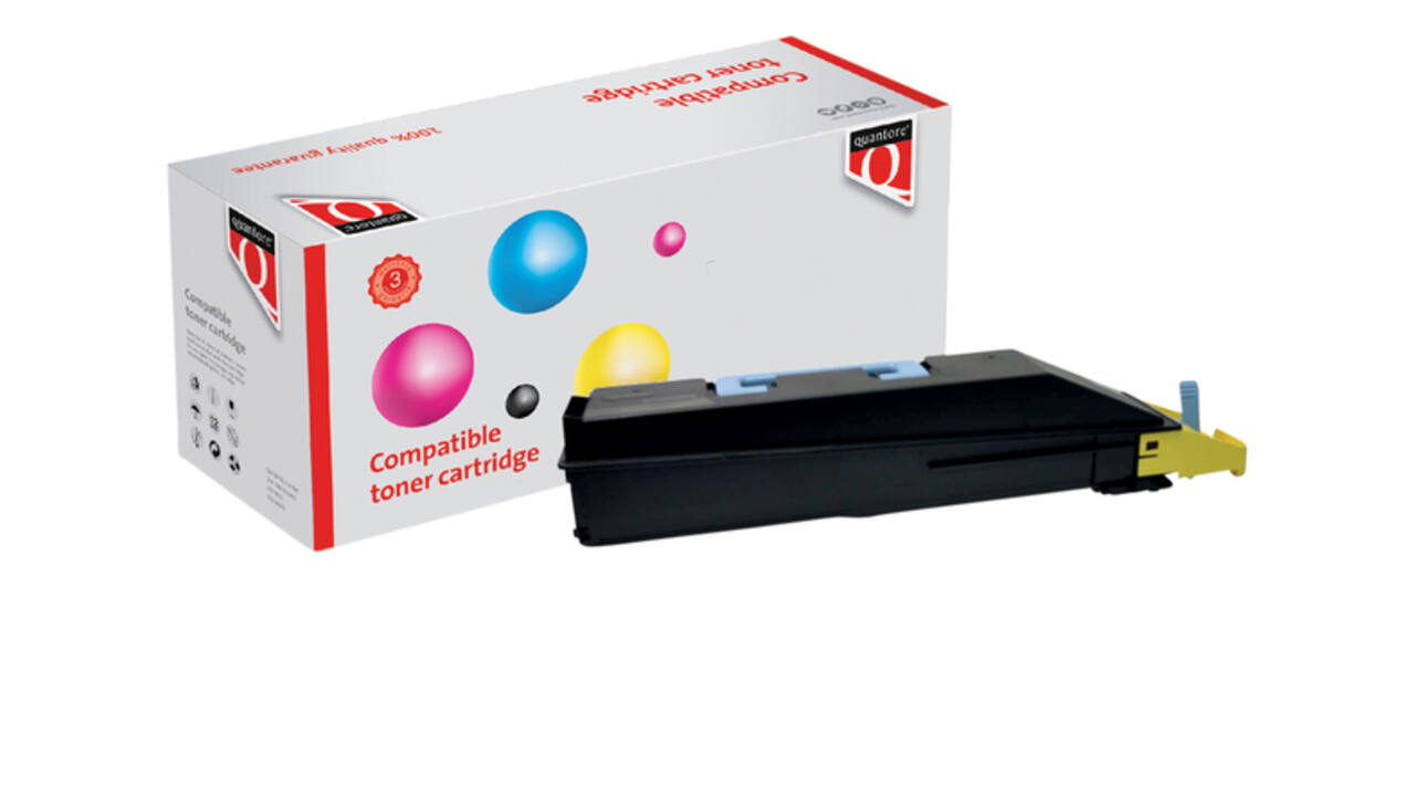 Tonercartridge Quantore alternatief tbv Kyocera TK-865Y geel