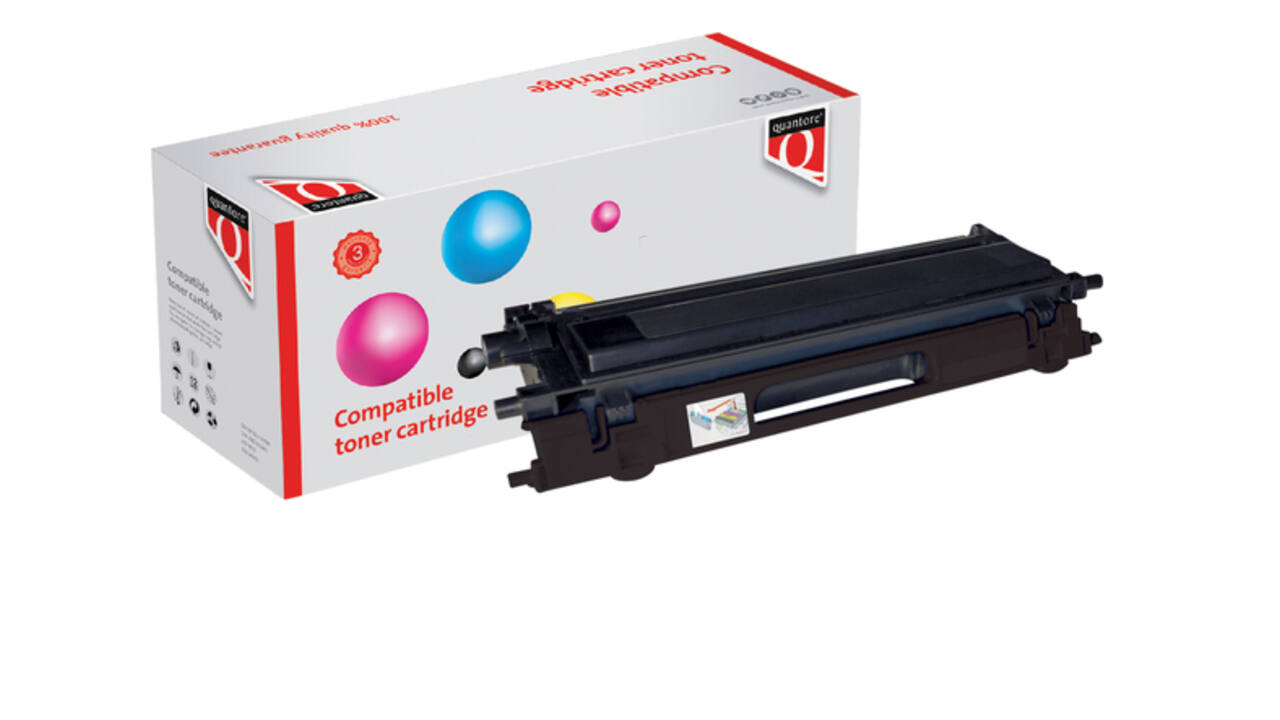 Toner Quantore alternatief tbv Brother TN-135BK zwart