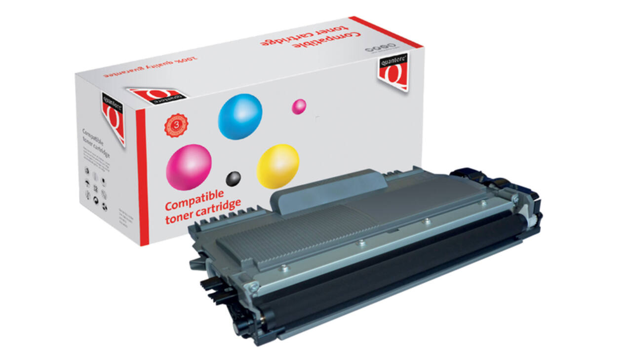 Tonercartridge Quantore alternatief tbv Brother TN-2010 zwart