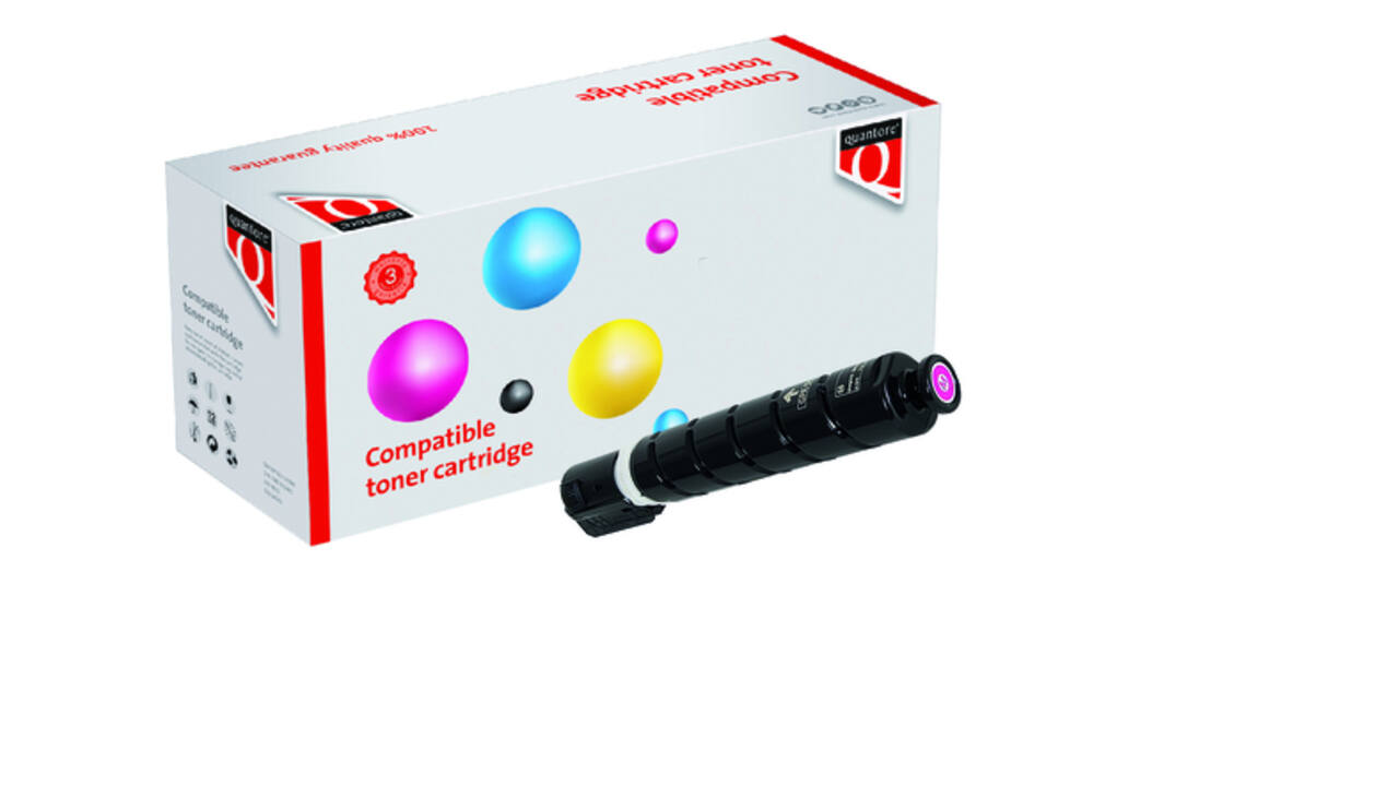Tonercartridge Quantore alternatief tbv Canon 2184 C 002 rood