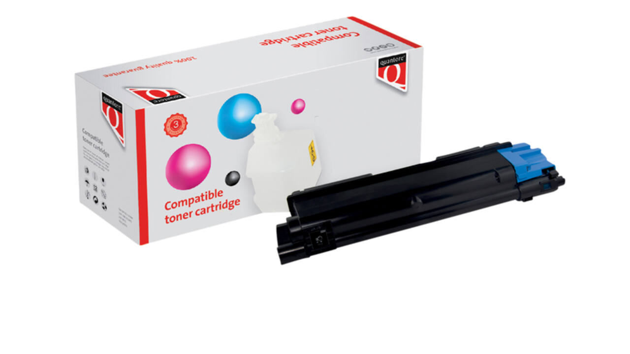 Toner Quantore alternatief tbv Kyocera TK-5135C blauw