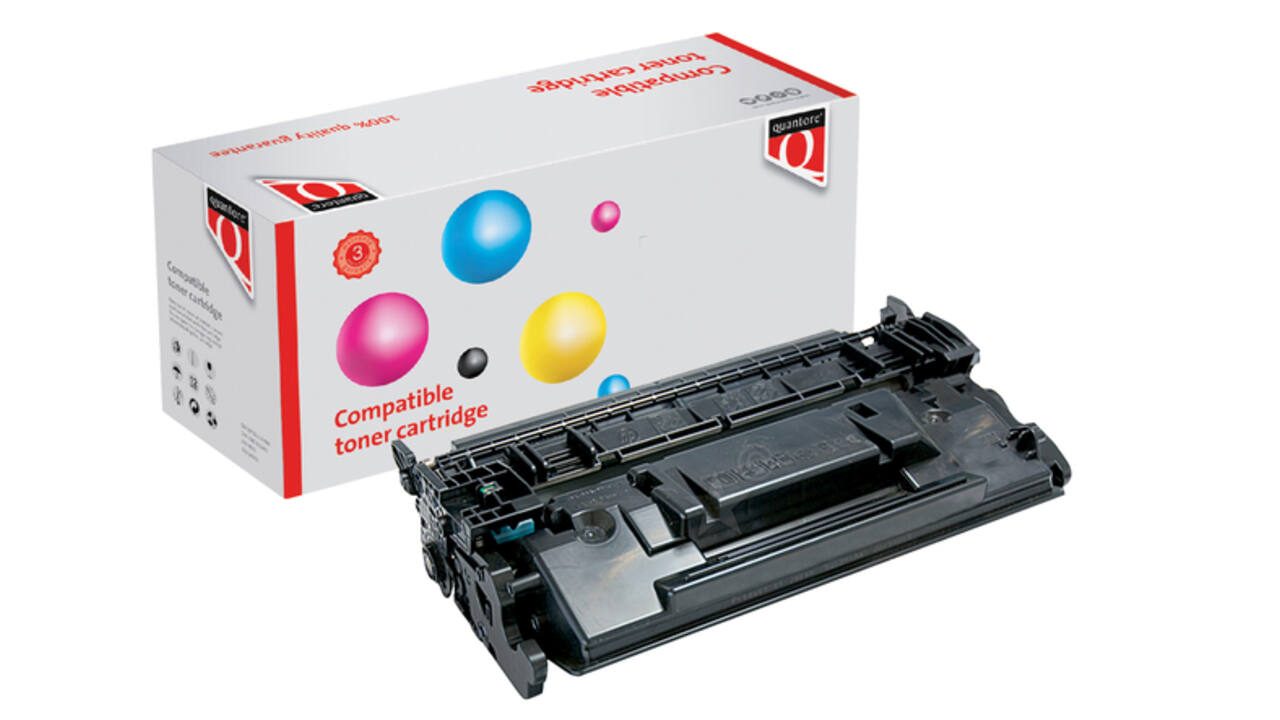 Tonercartridge Quantore alternatief tbv Canon 2200C001/052H zwart