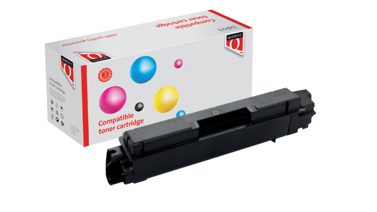 Tonercartridge Quantore alternatief tbv Kyocera TK-5160K zwart