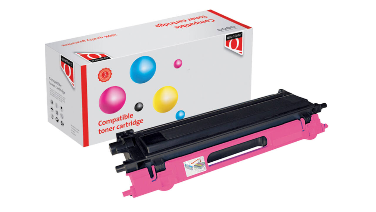 Toner Quantore alternatief tbv Brother TN-135M rood