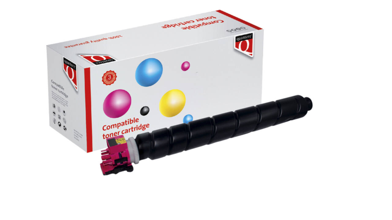 Toner Quantore alternatief tbv Kyocera TK-8345M rood