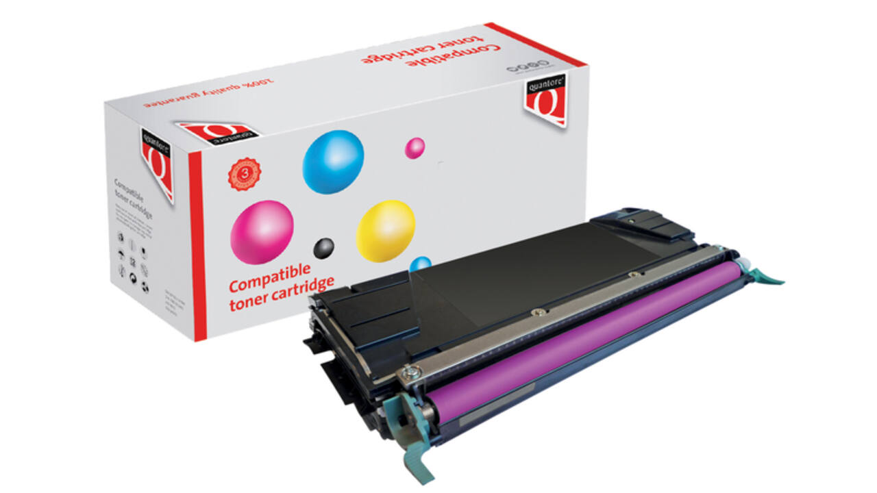 Tonercartridge Quantore alternatief tbv Lexmark C748H1MG rood