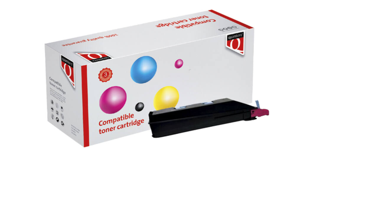 Toner Quantore alternatief tbv Kyocera TK-865M rood