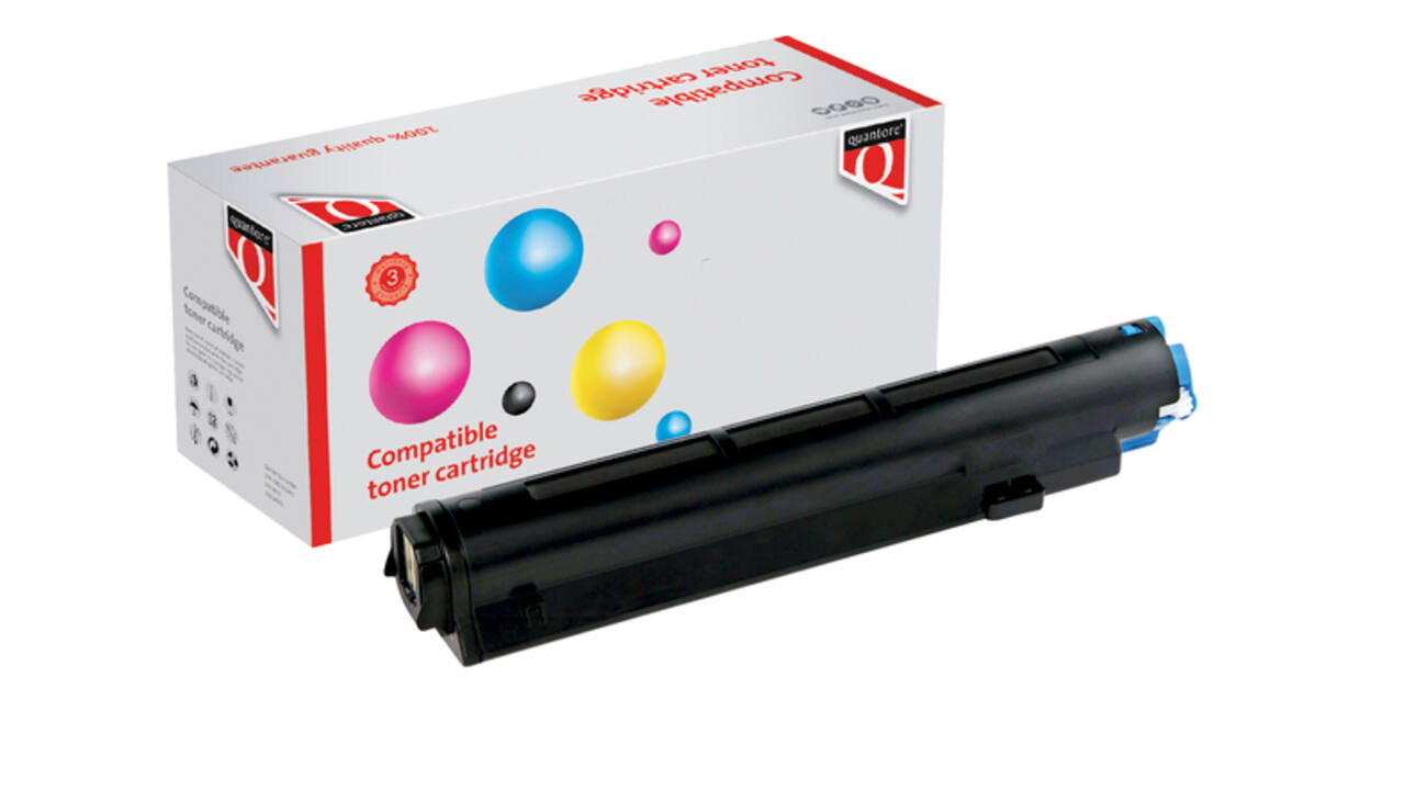 Toner Quantore alternatief tbv Oki 43979102 zwart
