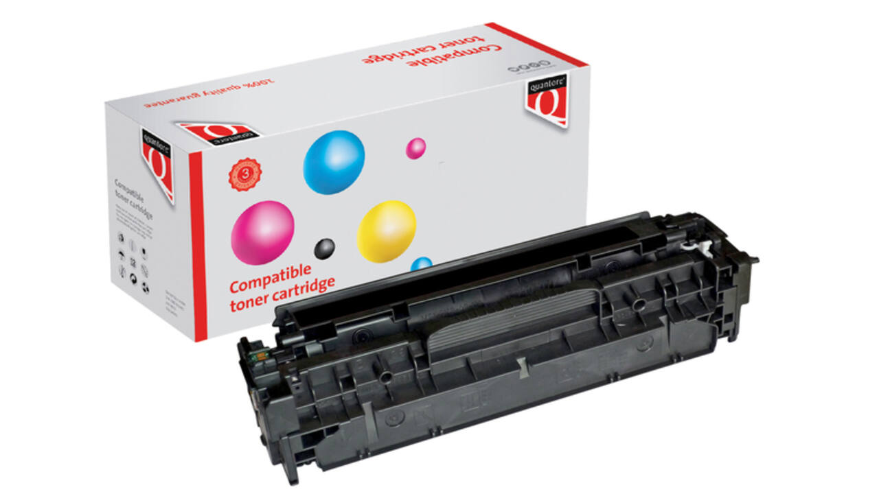 Tonercartridge Quantore alternatief tbv Canon 2662B002 / CRG-718BK zwart