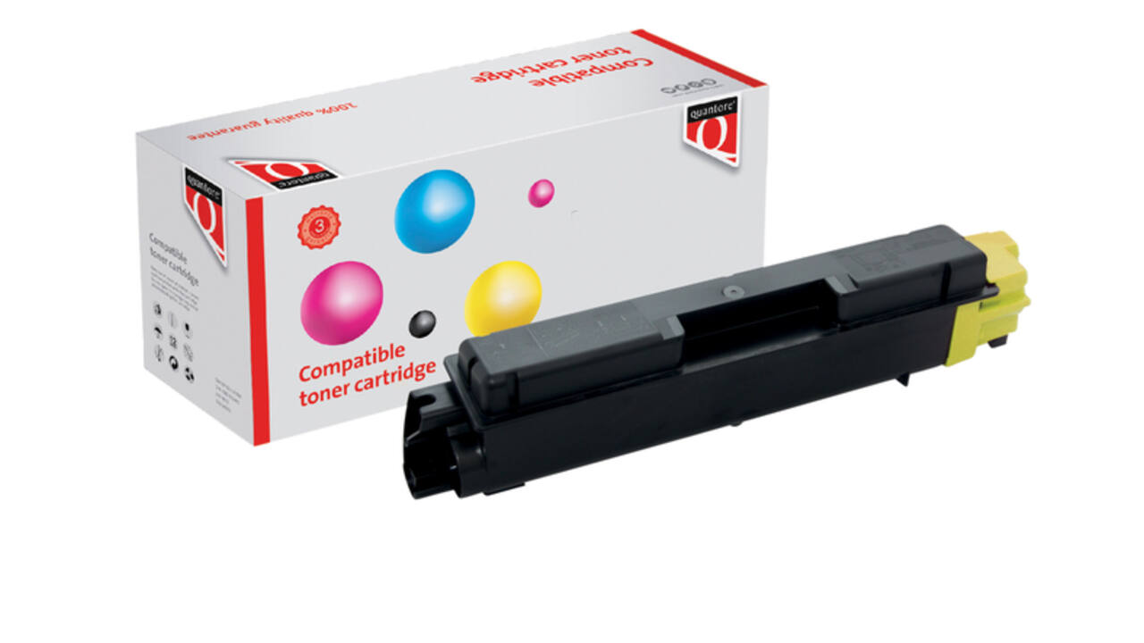 Toner Quantore alternatief tbv Kyocera TK-5280Y geel