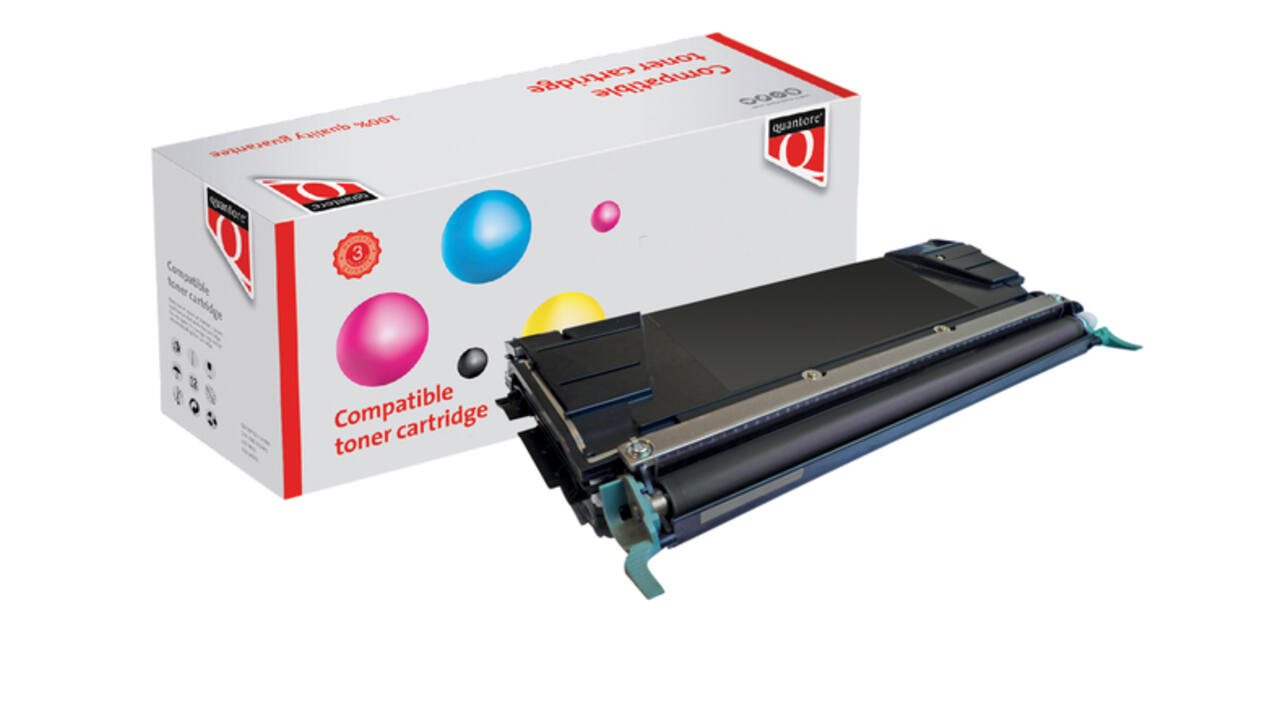 Tonercartridge Quantore alternatief tbv Lexmark C746H1KG zwart