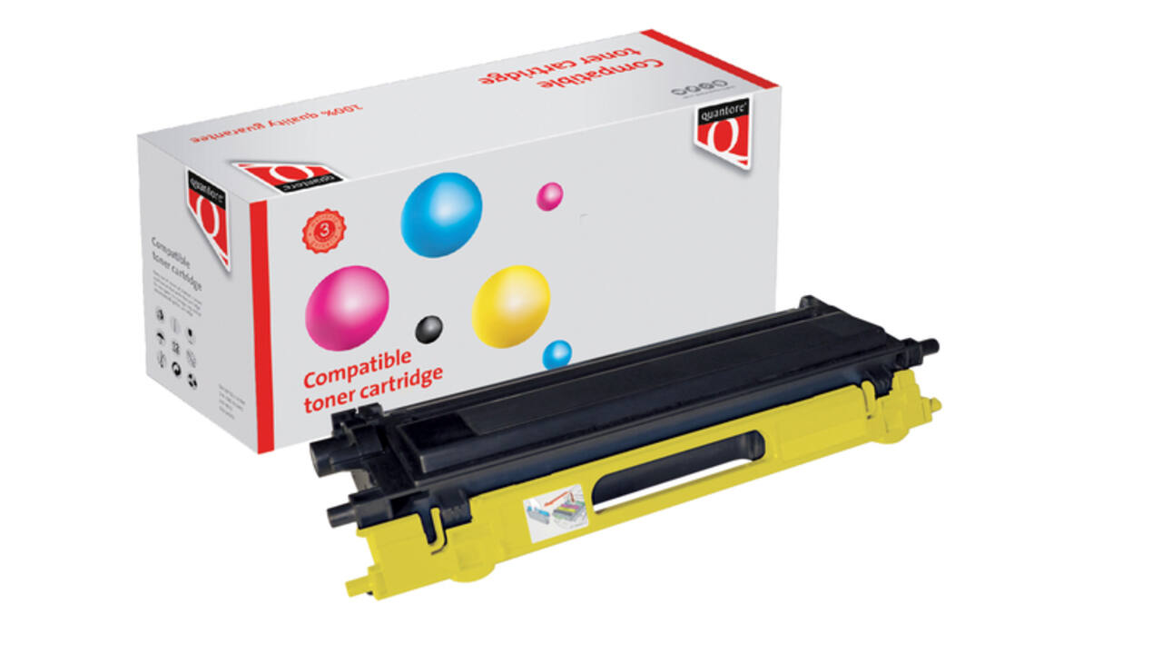 Toner Quantore alternatief tbv Brother TN-135Y geel