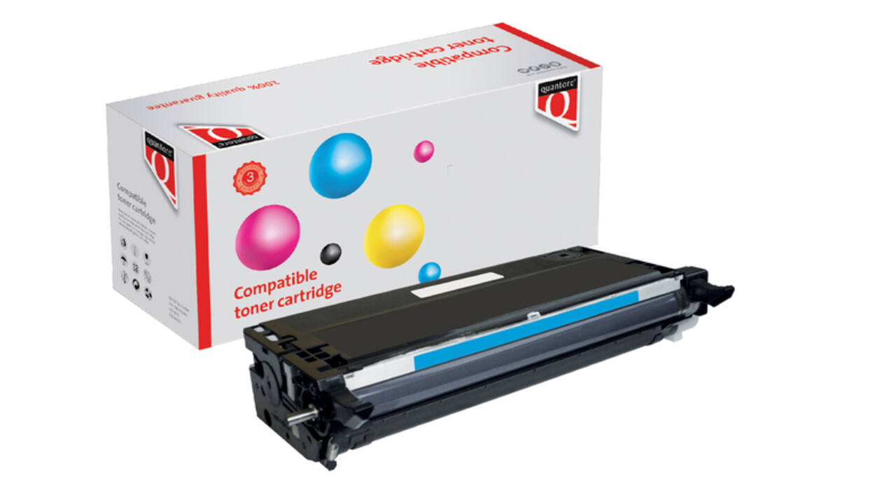 Tonercartridge Quantore alternatief tbv Dell 593-10219 blauw