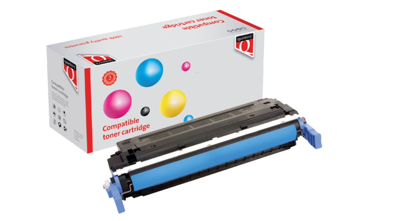 Tonercartridge Quantore alternatief tbv HP CB401A blauw