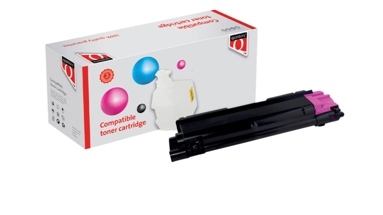 Toner Quantore alternatief tbv Kyocera TK-5135M rood
