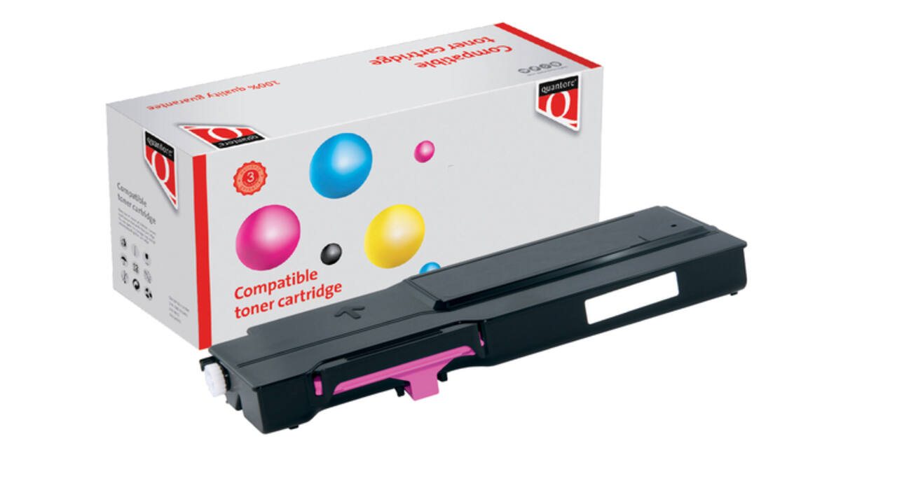 Toner Quantore alternatief tbv Dell 593-BBBS rood