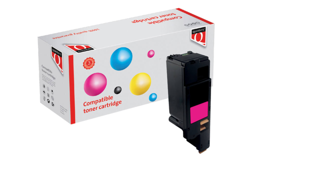 Tonercartridge Quantore alternatief tbv Xerox 106R01628 rood