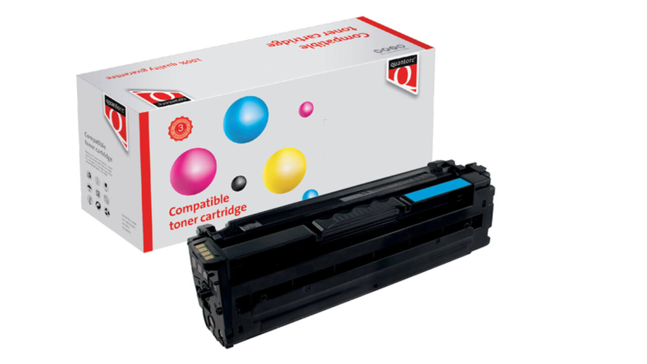 Tonercartridge Quantore alternatief tbv Samsung CLT-C506L/ELS blauw