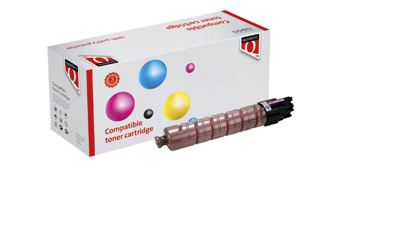 Toner Quantore alternatief tbv Ricoh 842081 rood