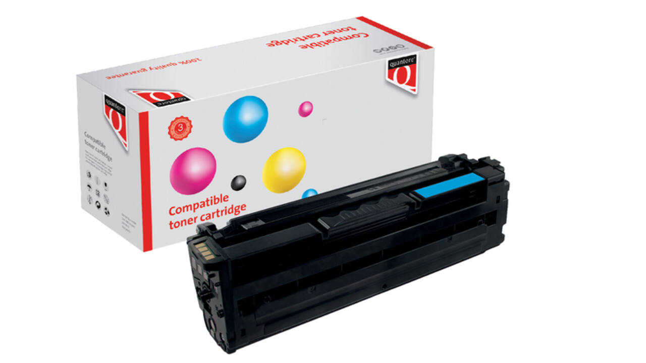 Tonercartridge Quantore alternatief tbv Samsung CLT-C505L/ELS blauw