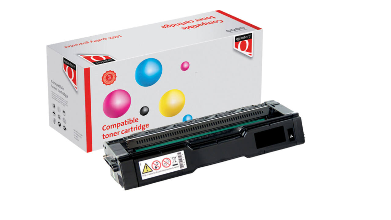 Toner Quantore alternatief tbv Ricoh 407899 zwart