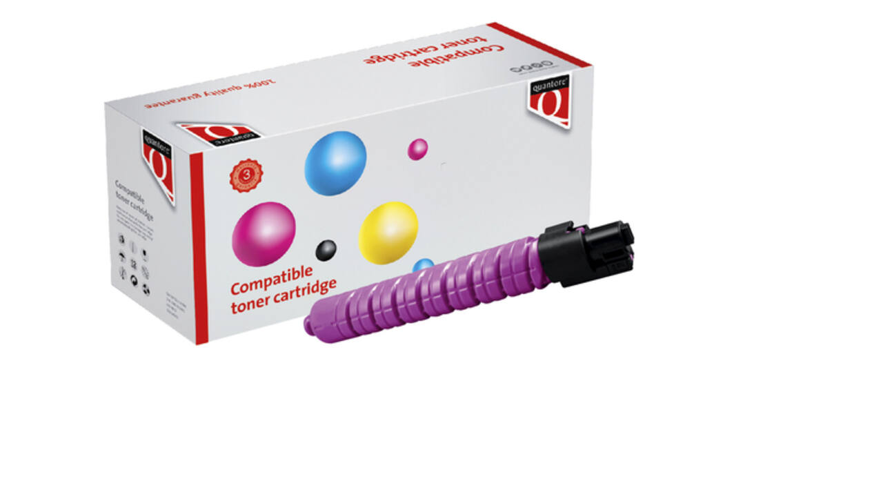 Toner Quantore alternatief tbv Ricoh 841506 rood