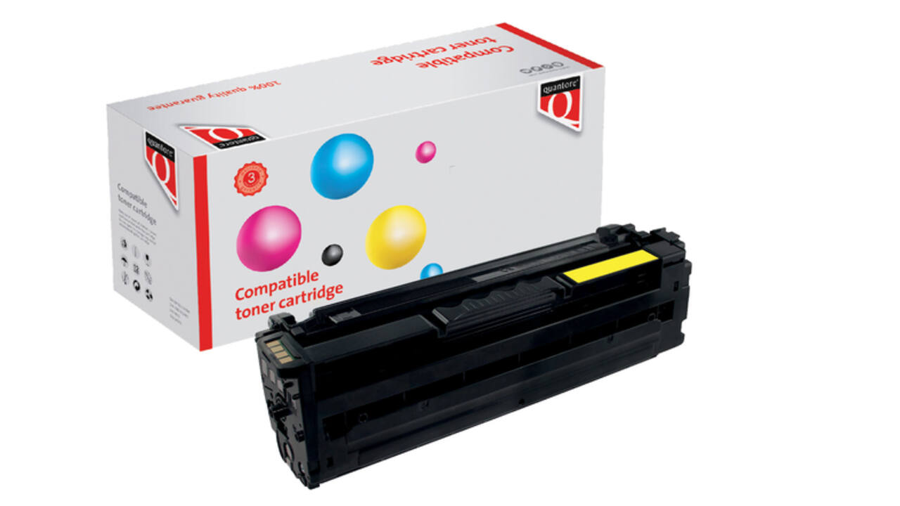 Toner Quantore alternatief tbv Oki 46508709 geel
