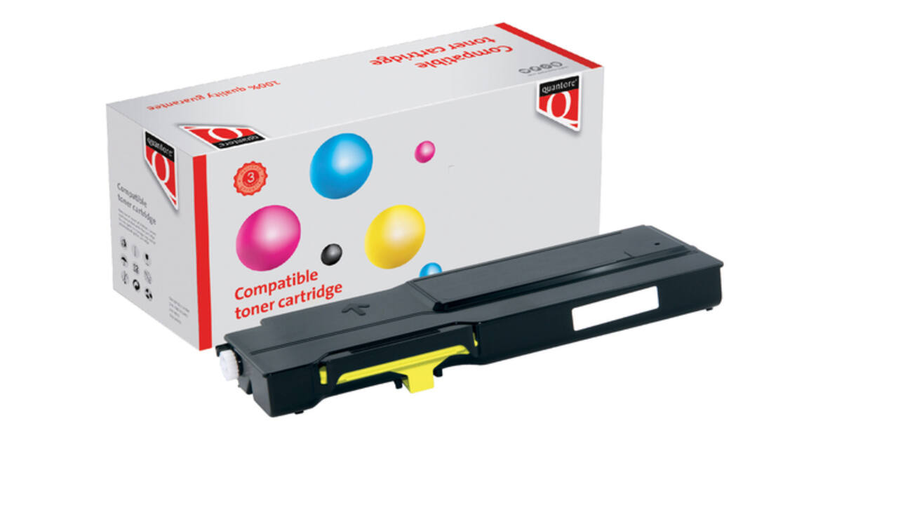 Tonercartridge Quantore alternatief tbv Xerox 106R02231 geel