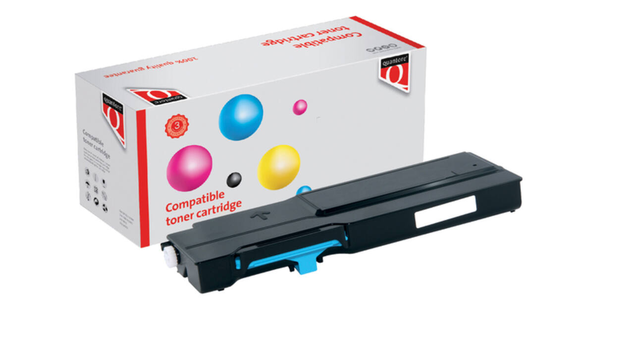 Tonercartridge Quantore alternatief tbv Xerox 106R02229 blauw