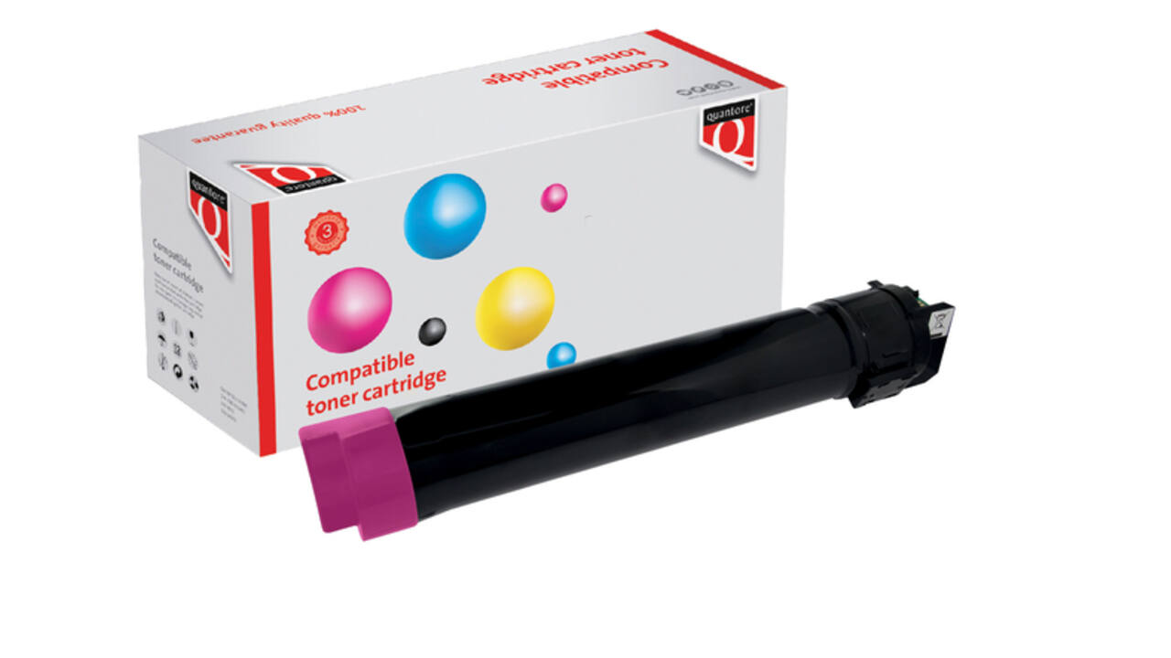 Tonercartridge Quantore alternatief tbv Xerox 106R01437 rood