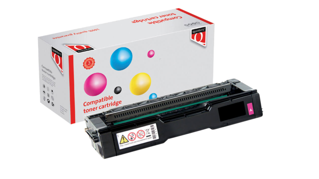 Toner Quantore alternatief tbv Ricoh 406481 rood