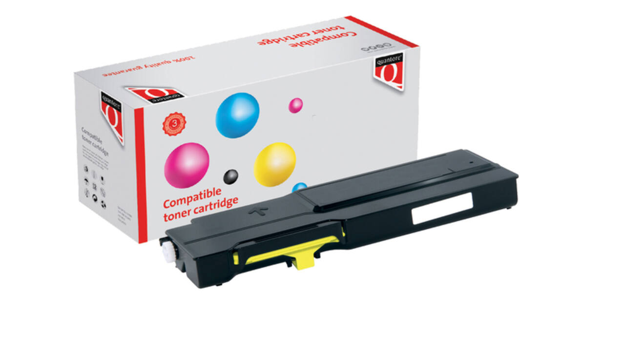 Tonercartridge Quantore alternatief tbv Xerox 106R03517 geel
