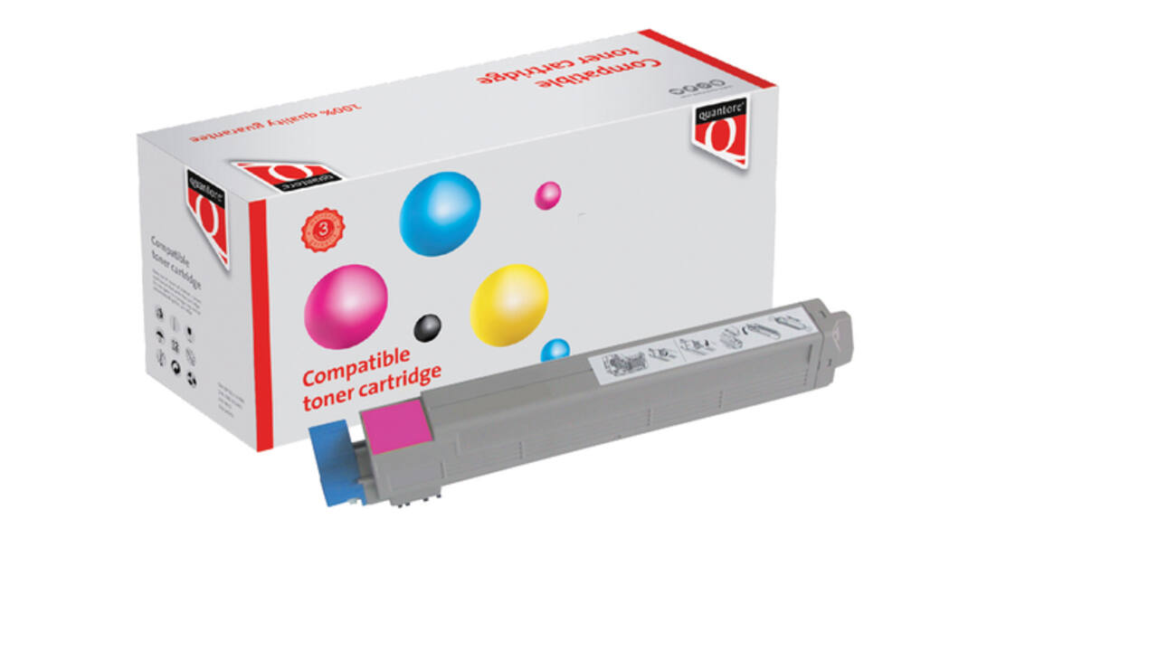 Tonercartridge Quantore Oki 44643002 magenta